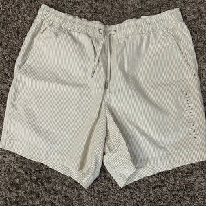 Free assembly seersucker shorts